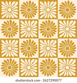 Patrón Sol Verano Abstractas Playa Retro. Fondo abstracto juguetón con Formas orgánicas del sol. Ideal para carteles, envoltura de regalos y necesidades de marca modernas. Boho Sun Abstractas Bg.