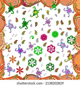 pattern super abstract cute and nice interesting picture. Vector.