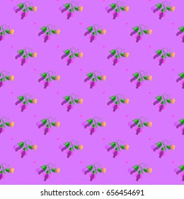 pattern with sweet peas, for textiles, Wallpaper