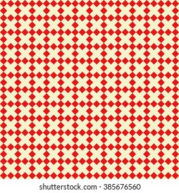 Pattern with symmetric geometric ornament. Mosaic abstract background. Elements repeated wallpaper. Vector illustration