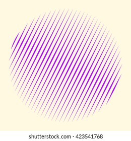 Pattern with symmetric geometric ornament. Red  sharp lines and round spheres abstract background. 3d optical illusion effect wallpaper. Vector illustration
