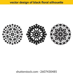  Pattern Tattoo Style ,abstract floral ornaments. Hand drawn vector