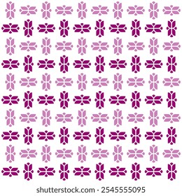 Pattern Template Abstract Butterfly Tulip Concept