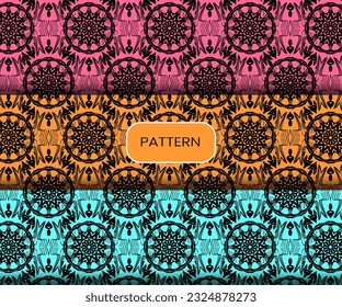 Pattern template for textile to print ready 