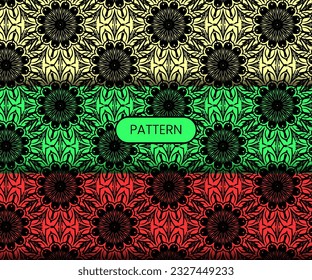Pattern template for textile to print ready 