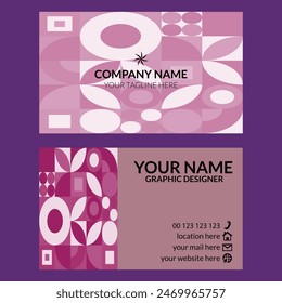 template de motif création de carte de visite