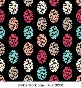  Pattern textile design with leaf. Vector leaf can be used for wallpaper, cover fills, web page background, surface textures. Vector linen texture. Vector geometric leaf pattern. 