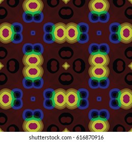 Pattern for textile, pattern fills, web page background, surface textures. Abstract geometric backdrop. Vector illustration.