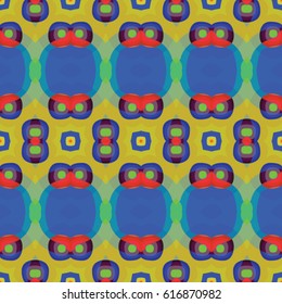 Pattern for textile, pattern fills, web page background, surface textures. Abstract geometric backdrop. Vector illustration.