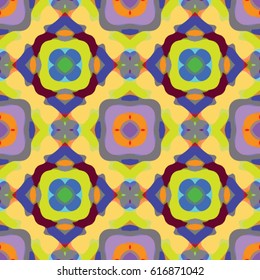 Pattern for textile, pattern fills, web page background, surface textures. Abstract geometric backdrop. Vector illustration.
