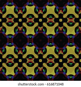 Pattern for textile, pattern fills, web page background, surface textures. Abstract geometric backdrop. Vector illustration.