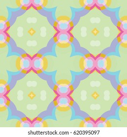 Pattern for textile, pattern fills, web page background, surface textures. Abstract geometric backdrop. Vector illustration. 