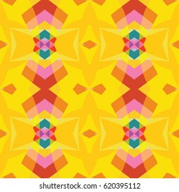 Pattern for textile, pattern fills, web page background, surface textures. Abstract geometric backdrop. Vector illustration. 