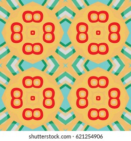 Pattern for textile, pattern fills, web page background, surface textures. Abstract geometric backdrop. Vector illustration. 