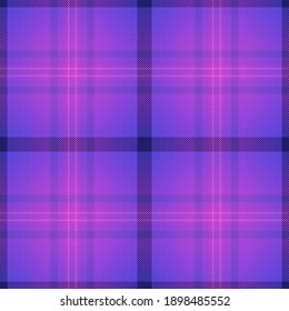 Pattern textile seamless tartan plaid vector texture. background illustration