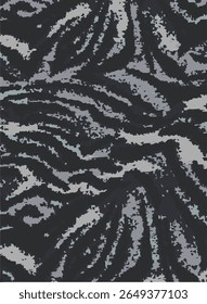  pattern for textiles made of zebra skin.Abstract Zebra pattern design, vector illustration background. wildlife fur skin design illustration.