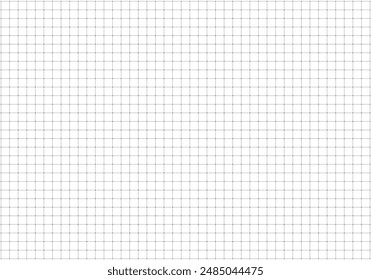 Pattern texture for bullet journal. Checkered background. Dotted squared grid graph paper template for notebooks. Printable graphic design sheet.