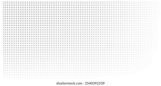 Pattern texture for bullet journal. Dotted squared grid graph paper template for notebooks. Dotted simple background. Printable graphic design sheet.