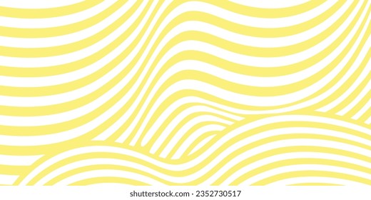 Textura de patrón de fideos chinos, espagueti, pasta o fideos Ramen. Ilustración vectorial.