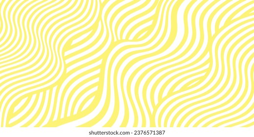 Pattern texture of Chinese noodles, Spaghetti, pasta or Ramen noodles. Vector illustration.