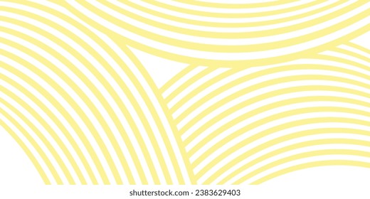 Pattern texture of Chinese noodles, Spaghetti, pasta or Ramen noodles. Vector illustration.
