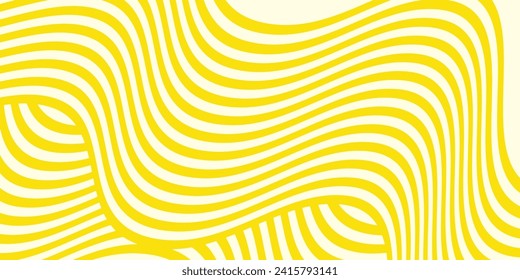 Pattern texture of Chinese noodles, Spaghetti, pasta or Ramen noodles. Vector illustration.