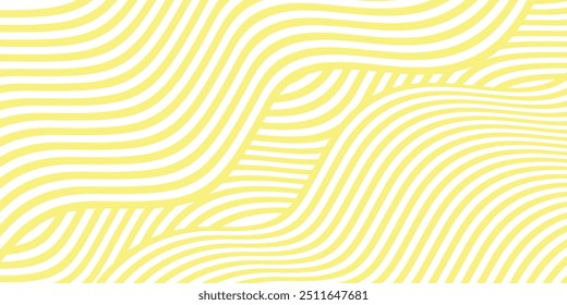 Textura padrão de macarrão chinês, macarrão de espaguete, massa ou macarrão Ramen. Ilustração vetorial.
