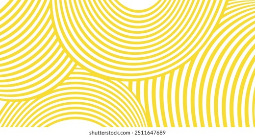 Pattern texture of Chinese noodles, Spaghetti, pasta or Ramen noodles. Vector illustration.