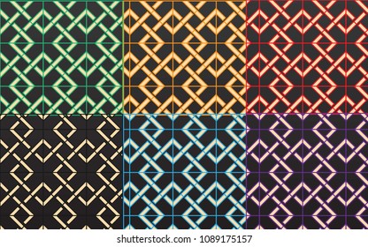 pattern texture colourfull green orange red black blue purple