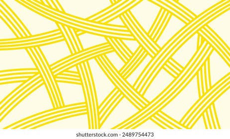Pattern texture of noodles. Vector illustration.