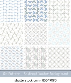 Pattern, Texture - vector insect set