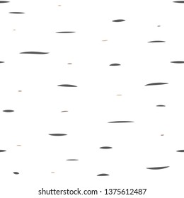 pattern textured white birch trunk tree bark close-up vector illustration
