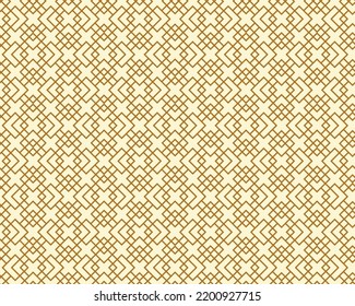 Pattern with thin lines and scrolls on white background. Monochrome abstract floral linear texture. Seamless ornamental design. Vector design for swatches, fabric, and wrapping in Arabic style.