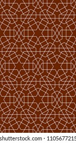 Pattern with thin straight lines and geometric shapes. Abstract seamless texture. Stylish monochrome background. Vector rapport for swatches.