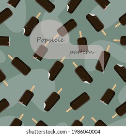 pattern of three kinds of popsicle