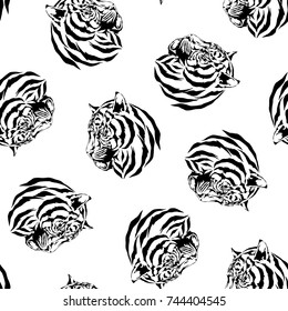 Pattern of the tiger