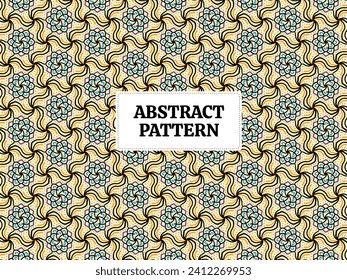 pattern tile abstract fabric ornamental handrawn colors brown