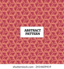 pattern tile abstract fabric ornamental handrawn colors pink, red, modeern beauty fashion