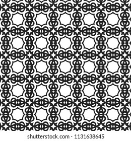 Pattern tile with mandala art. Oriental vector background. Ethnic textile. Perfect for printing on fabric or paper. 