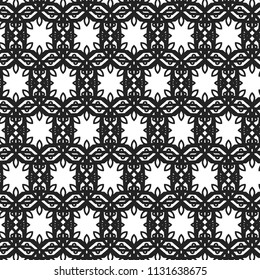 Pattern tile with mandala art. Oriental vector background. Ethnic textile. Perfect for printing on fabric or paper. 