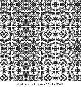 Pattern tile with mandala art. Oriental vector background. Ethnic textile. Perfect for printing on fabric or paper. 