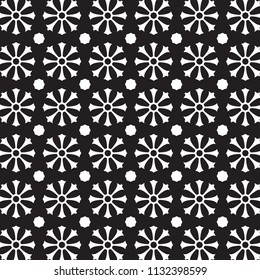 Pattern tile with mandala art. Oriental vector background. Ethnic textile. Perfect for printing on fabric or paper. 
