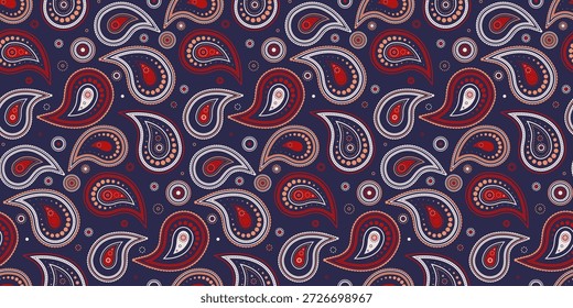 Pattern tissue and tropical twisted. Paisley old with wrapping mandala. Indian contrast picture seamless. Greeting curl of ornamental vibrant.