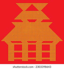 Rumah Adat es el nombre de la casa tradicional Batak Karo
