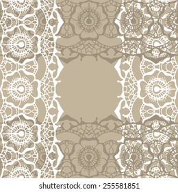 Pattern with traditional indian ornamental design. Floral lace background. Seamless pattern for your design wallpapers, pattern fills, web page backgrounds, surface textures or wedding invitations.