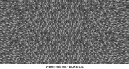 Pattern from triangles. Seamless abstract texture. Triangle background