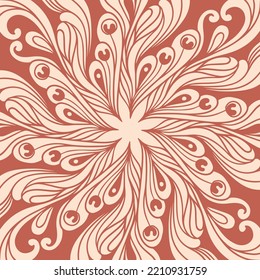 pattern tribal mandala for wedding. tribal mandala design.