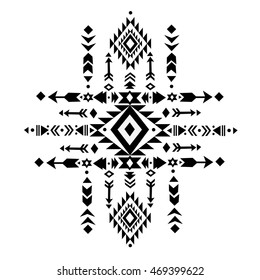  Pattern  Tribal  for Textile Design. ethnic ornament print. Navajo & Boho style   