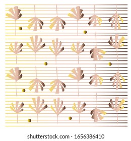 Pattern with tropical leaf palm Vector illustration.