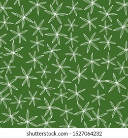 Pattern of tropical leaves isolated on white background. Floral Design elements. wedding invitations, greeting cards, blogs, posters. vector - Illustration
